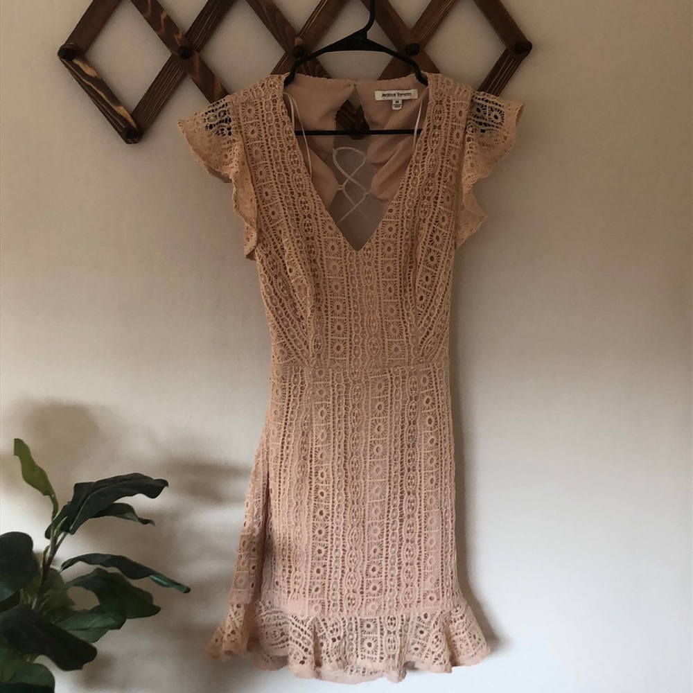 Dusty pink dress